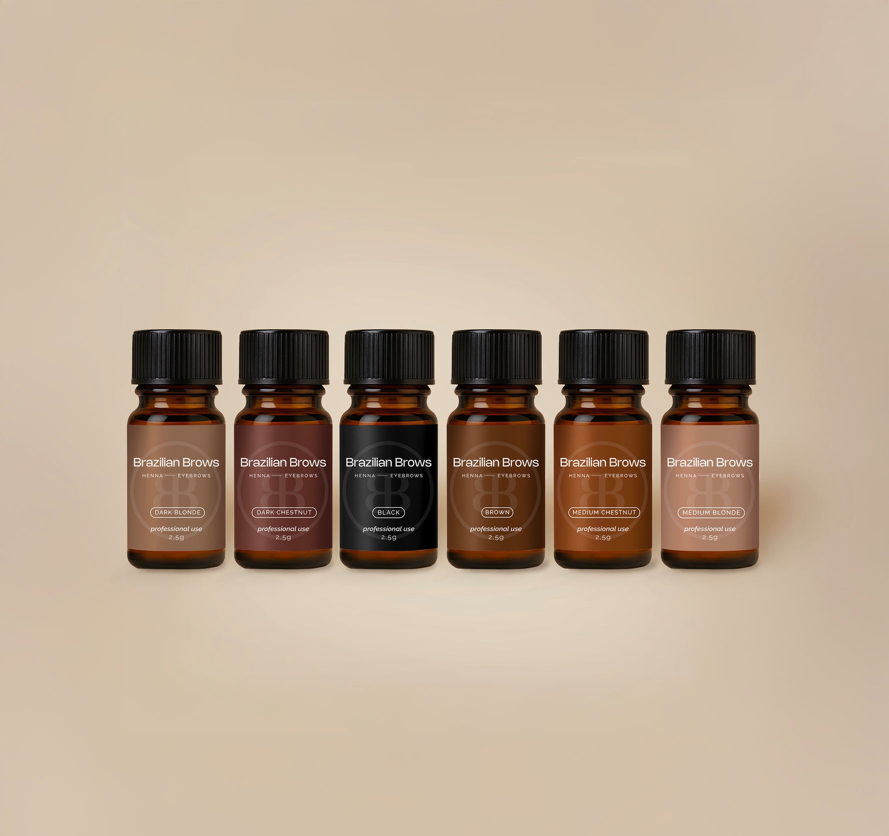 Henna Kit: 6 Kleuren