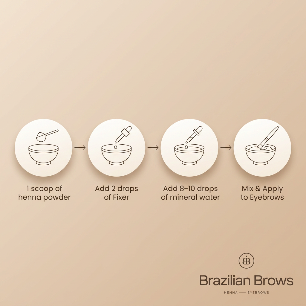 Henna Eyebrow Dye - Dark Blonde