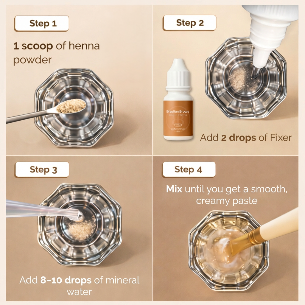 Brazilian Brows Henna - Dark Chestnut